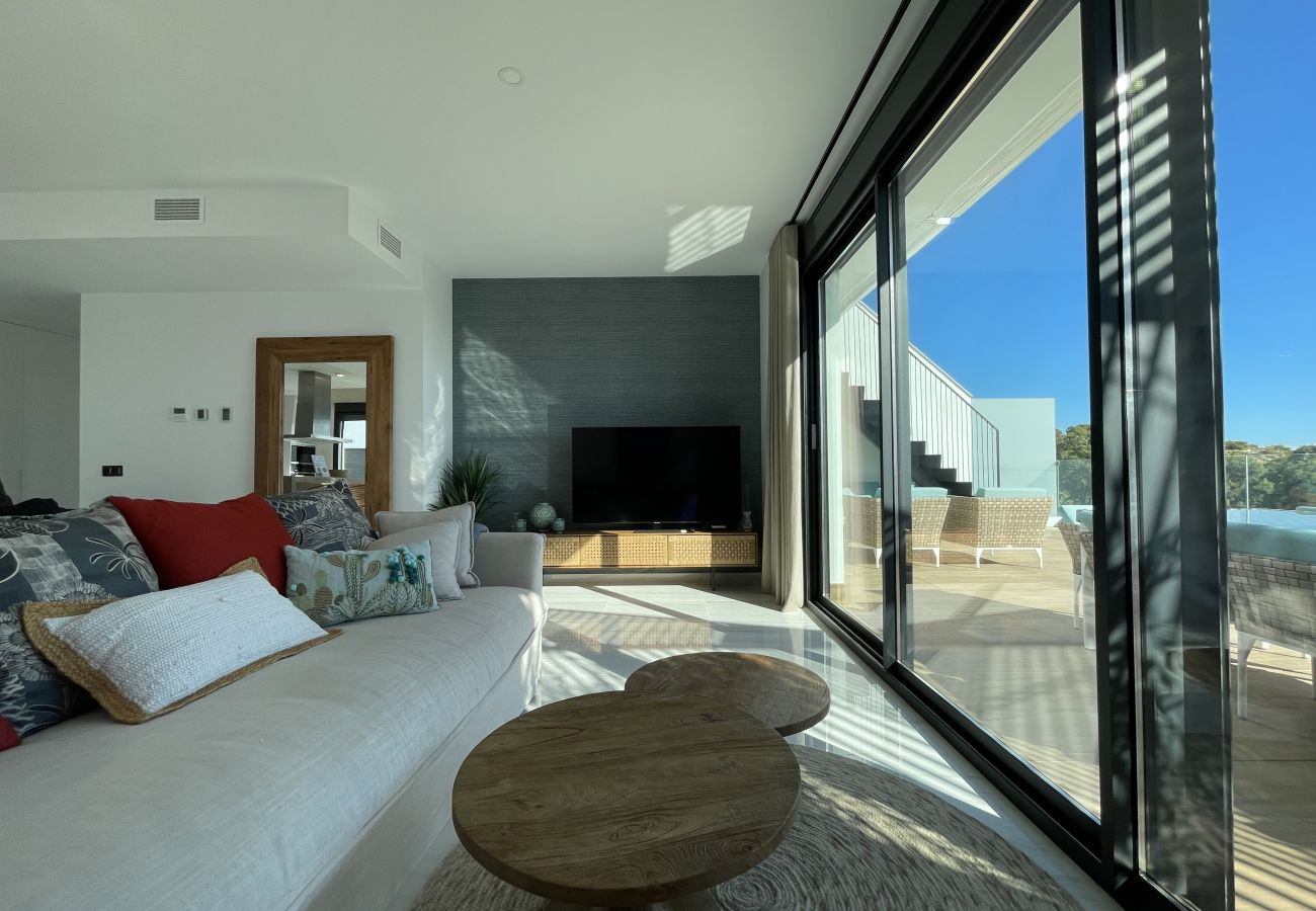 Apartamento en Villajoyosa - Luxury Sea View Penthouse by United Renters