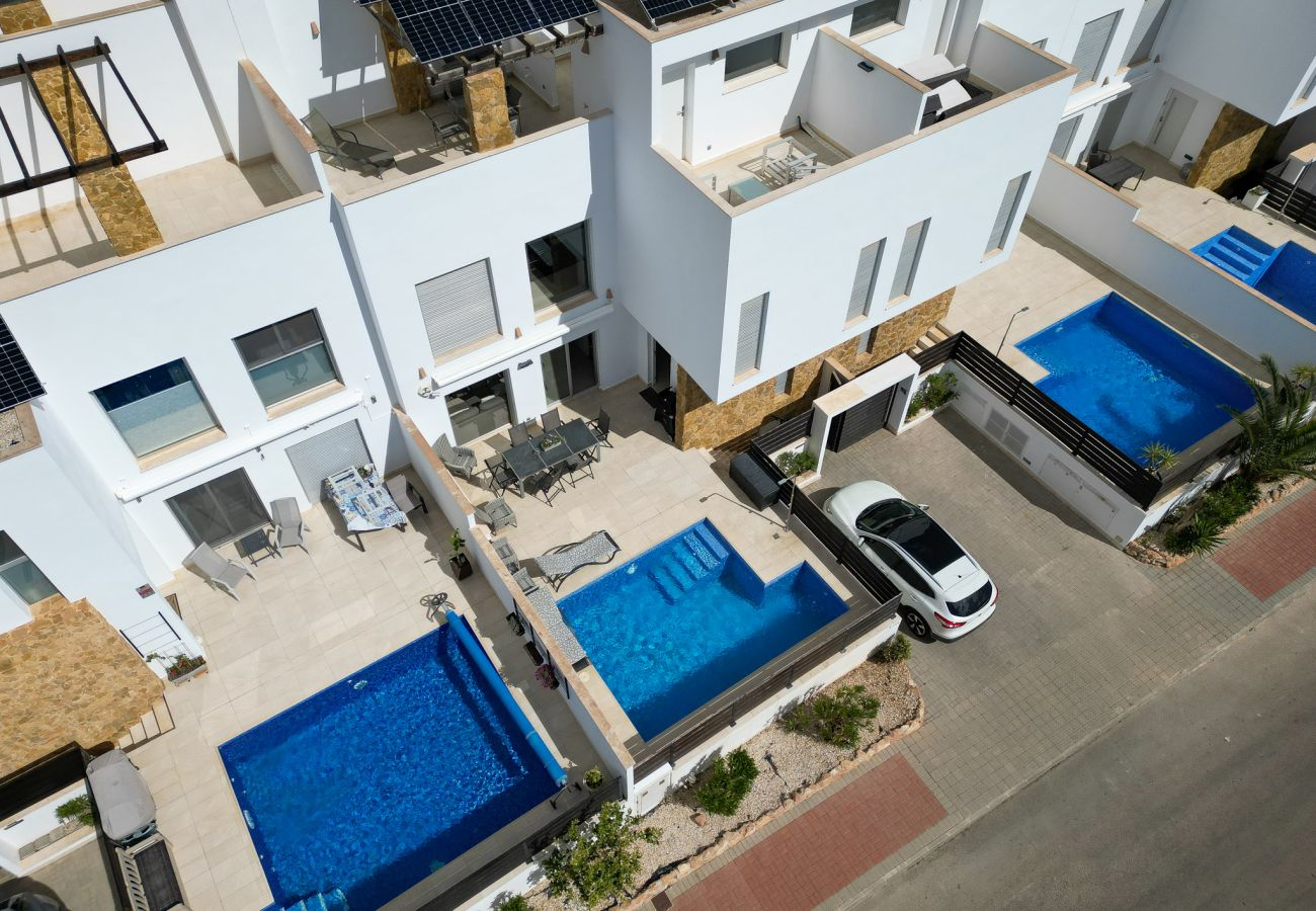 Townhouse in Torrevieja - Gandhi White Villa by Perfectly Rentals